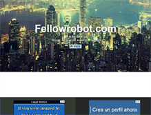 Tablet Screenshot of fellowrobot.com